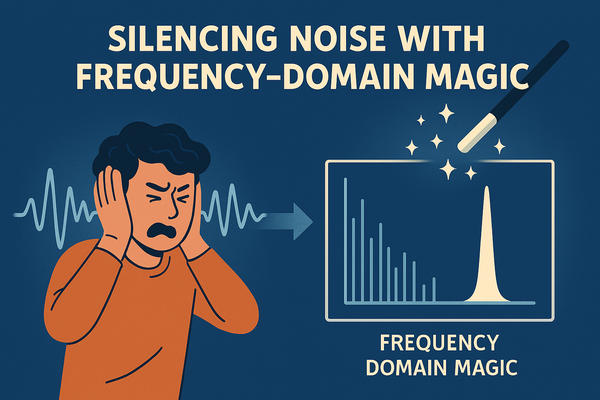 Silencing Noise with Frequency-Domain Magic